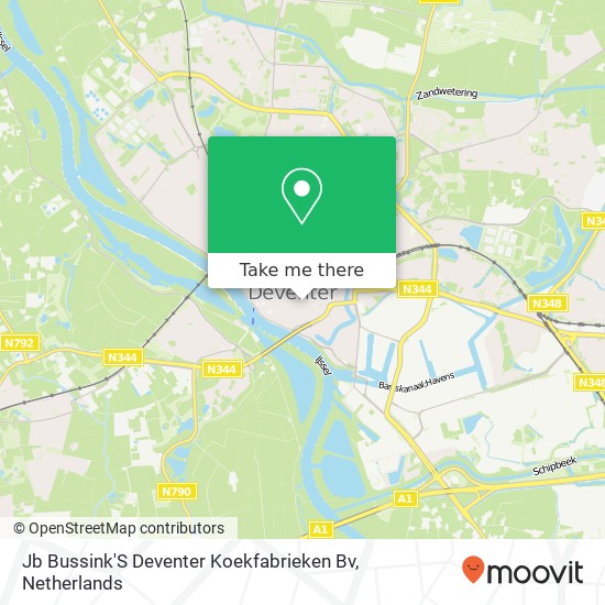 Jb Bussink'S Deventer Koekfabrieken Bv map