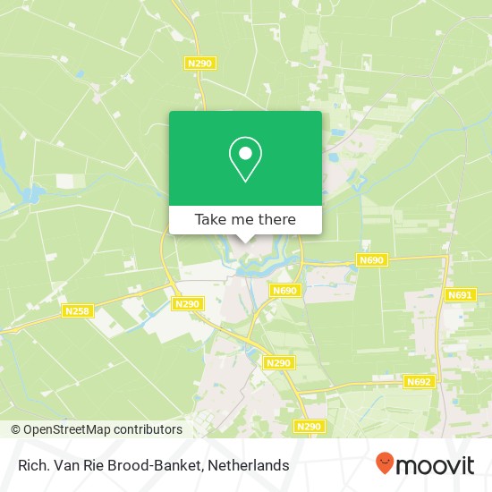Rich. Van Rie Brood-Banket map