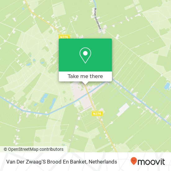 Van Der Zwaag'S Brood En Banket map