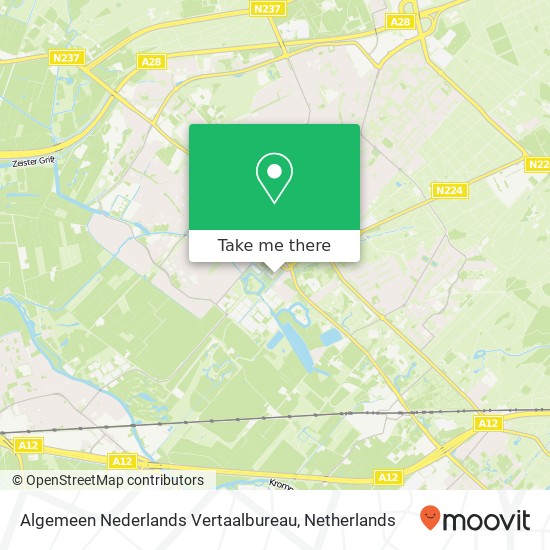 Algemeen Nederlands Vertaalbureau map