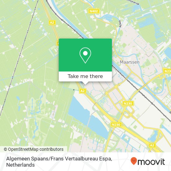 Algemeen Spaans / Frans Vertaalbureau Espa map