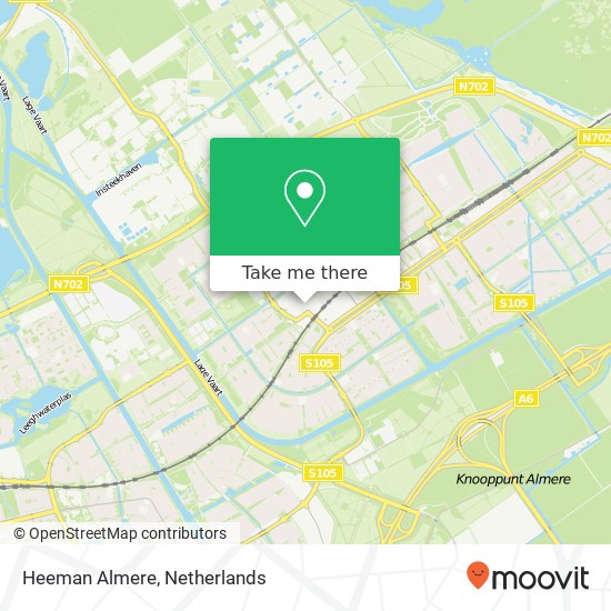 Heeman Almere map