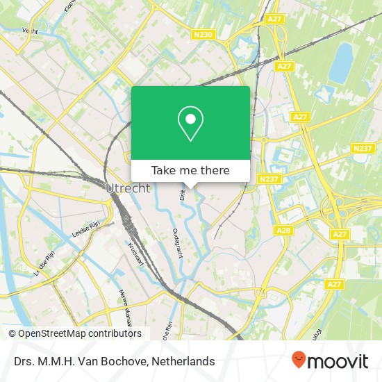 Drs. M.M.H. Van Bochove map