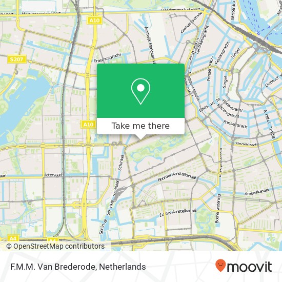 F.M.M. Van Brederode map
