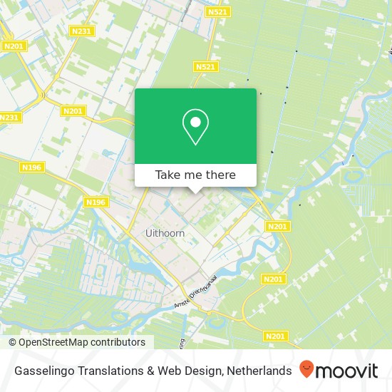 Gasselingo Translations & Web Design map