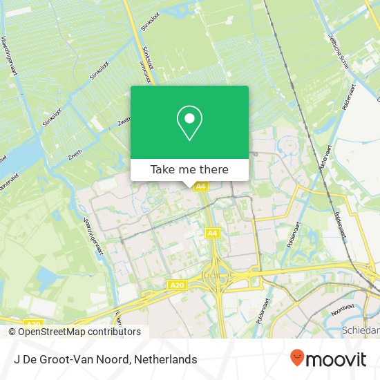 J De Groot-Van Noord map