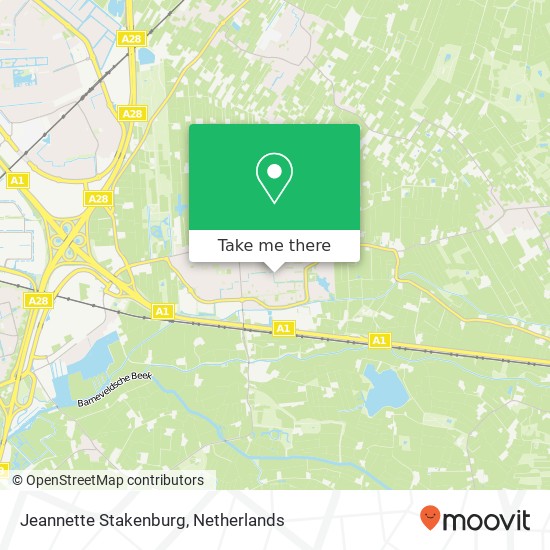 Jeannette Stakenburg map