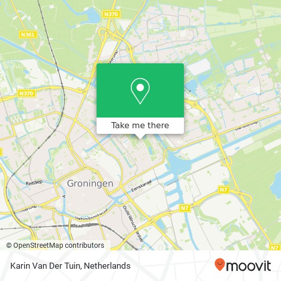 Karin Van Der Tuin map