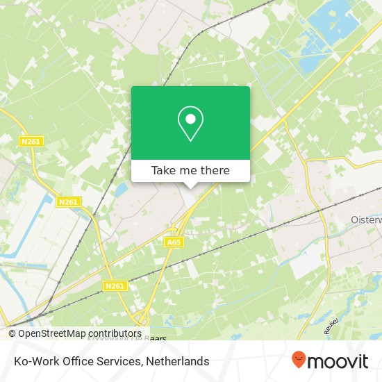 Ko-Work Office Services map