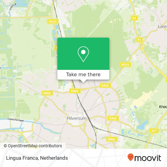 Lingua Franca map