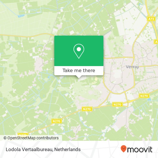 Lodola Vertaalbureau map