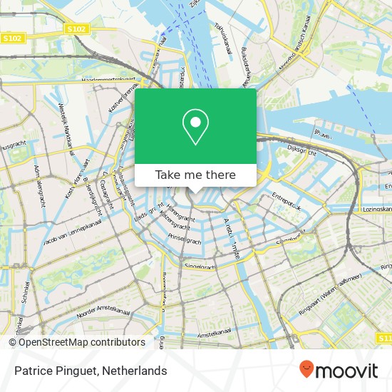 Patrice Pinguet map