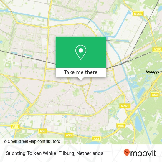 Stichting Tolken Winkel Tilburg Karte