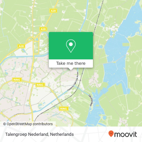 Talengroep Nederland map
