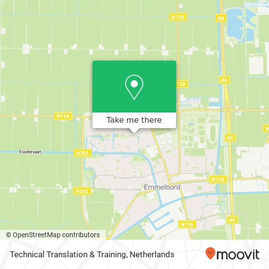 Technical Translation & Training Karte