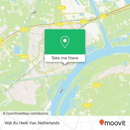 Wijk Bv, Henk Van map