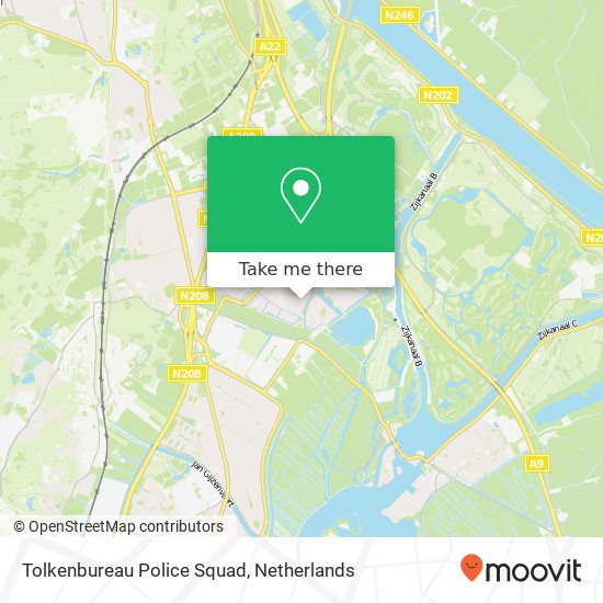 Tolkenbureau Police Squad map