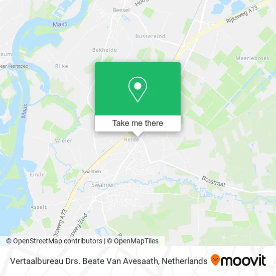 Vertaalbureau Drs. Beate Van Avesaath map