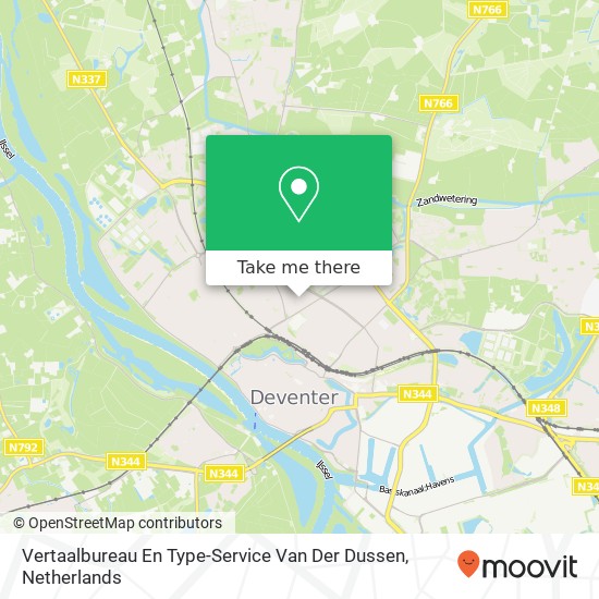 Vertaalbureau En Type-Service Van Der Dussen map