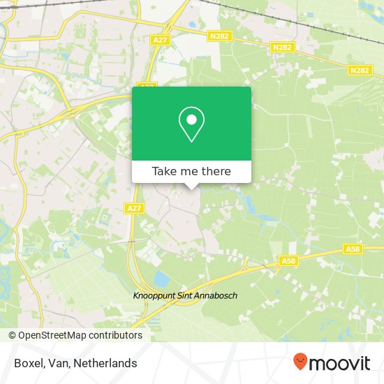 Boxel, Van map