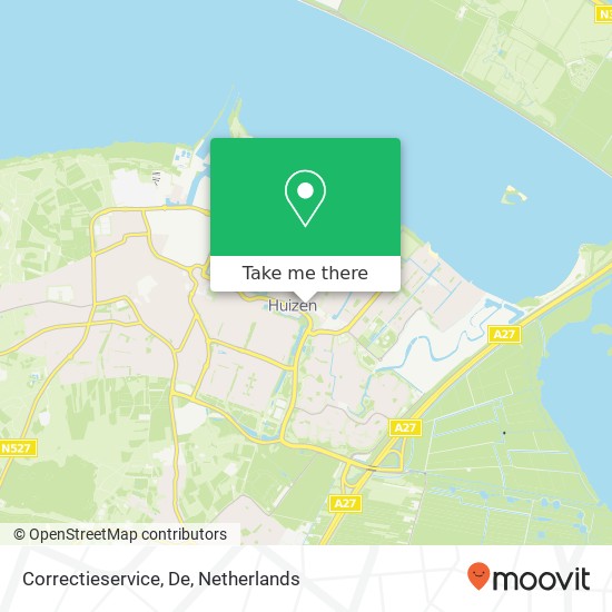 Correctieservice, De map