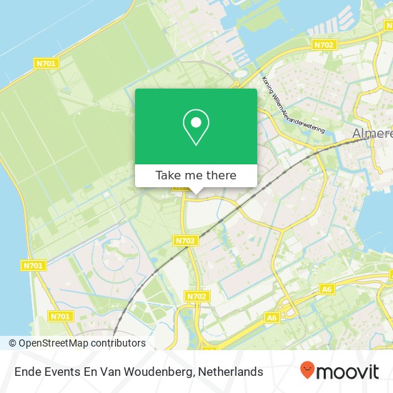Ende Events En Van Woudenberg map