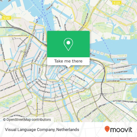 Visual Language Company map