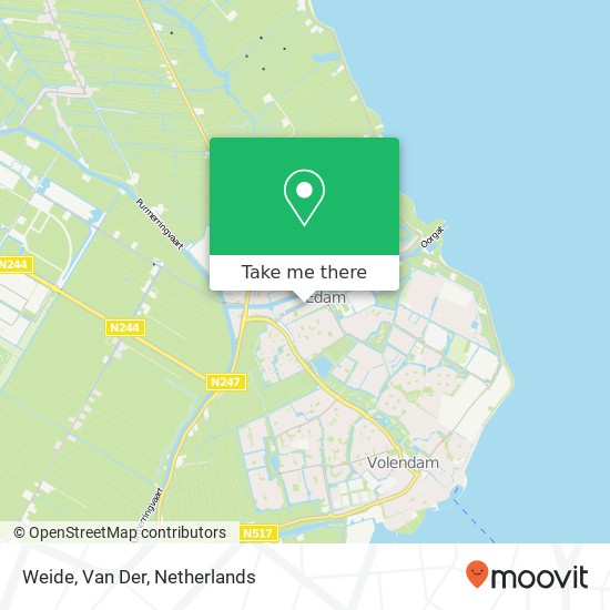 Weide, Van Der map