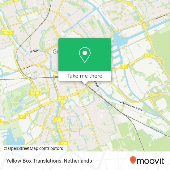 Yellow Box Translations map