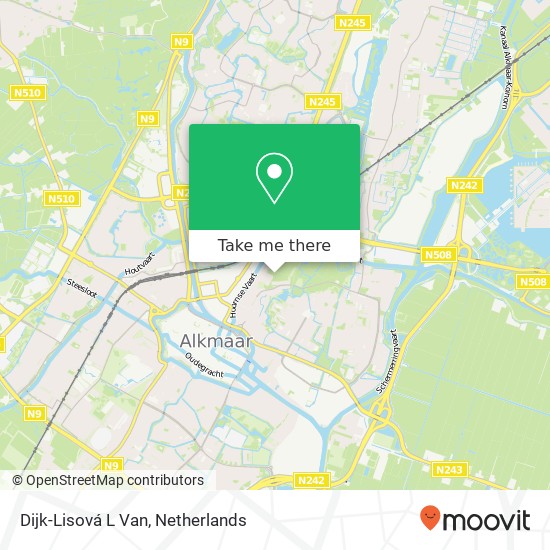 Dijk-Lisová L Van map