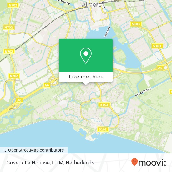 Govers-La Housse, I J M map
