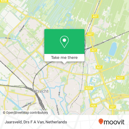 Jaarsveld, Drs F A Van map