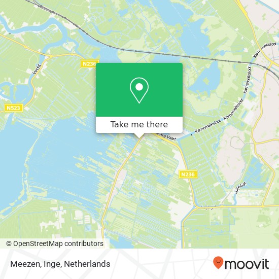 Meezen, Inge map