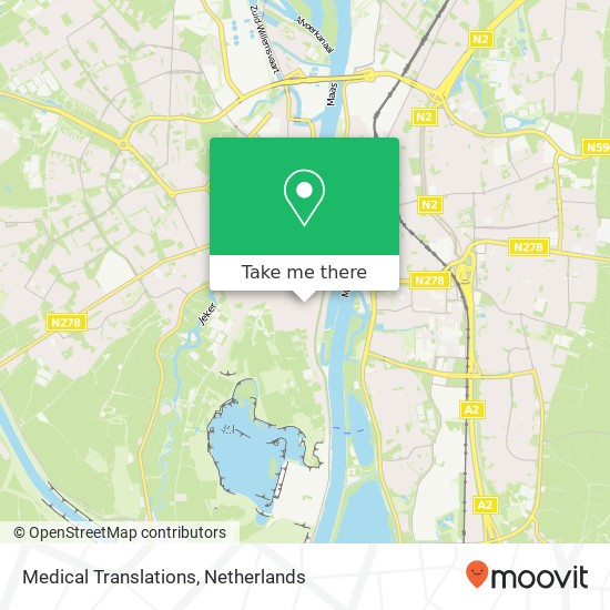 Medical Translations map