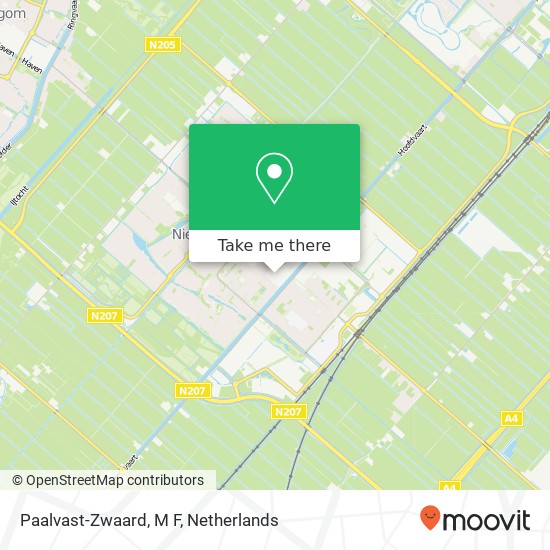 Paalvast-Zwaard, M F map