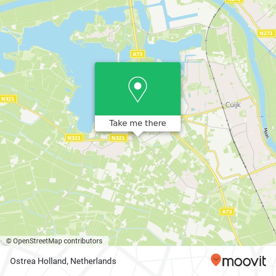 Ostrea Holland map