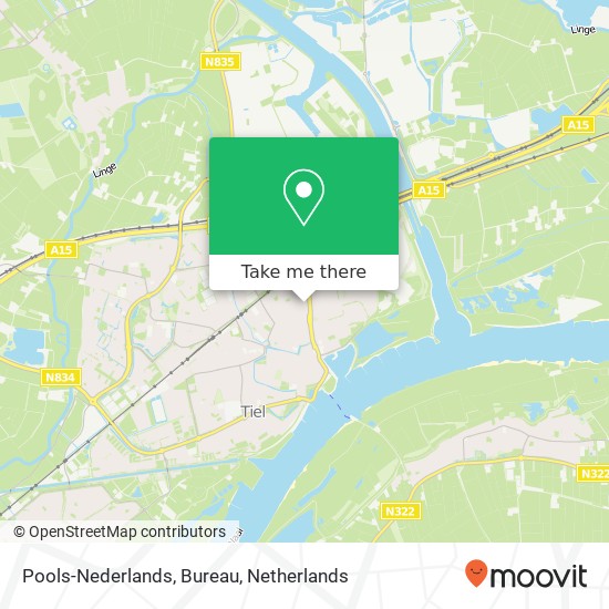 Pools-Nederlands, Bureau map