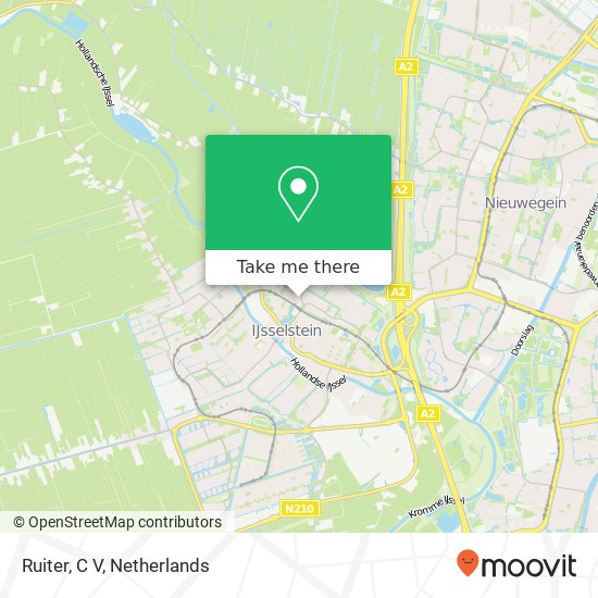 Ruiter, C V map