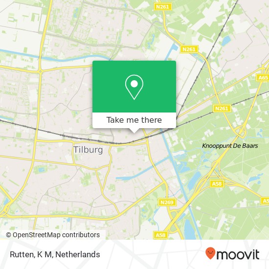 Rutten, K M map