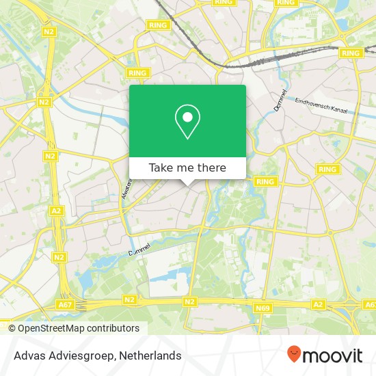 Advas Adviesgroep map