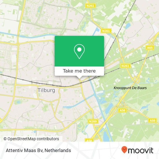 Attentiv Maas Bv map