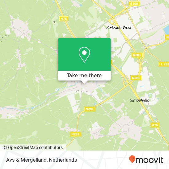 Avs & Mergelland map