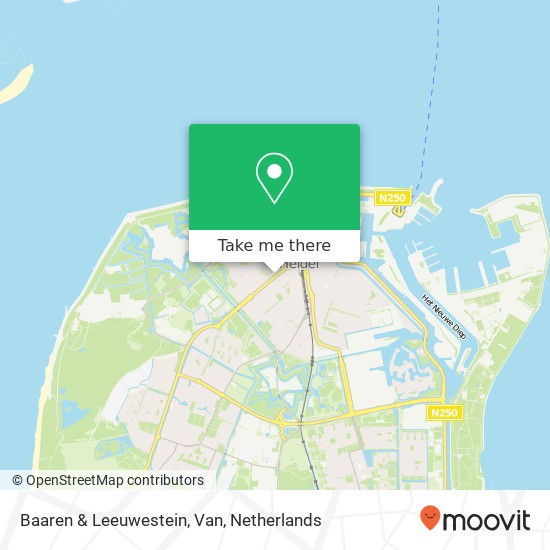 Baaren & Leeuwestein, Van map