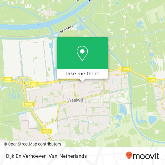 Dijk En Verhoeven, Van map