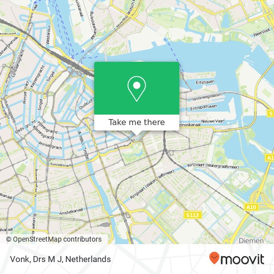 Vonk, Drs M J map