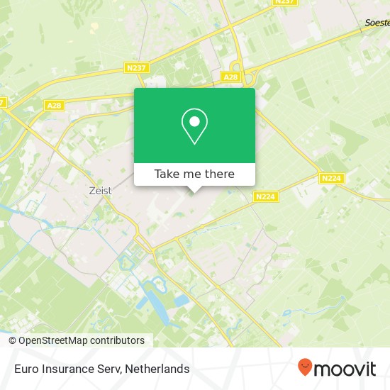 Euro Insurance Serv map