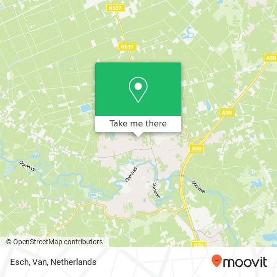Esch, Van map
