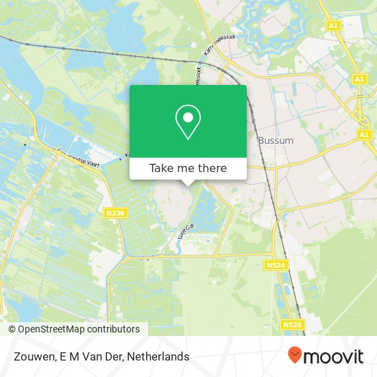 Zouwen, E M Van Der map