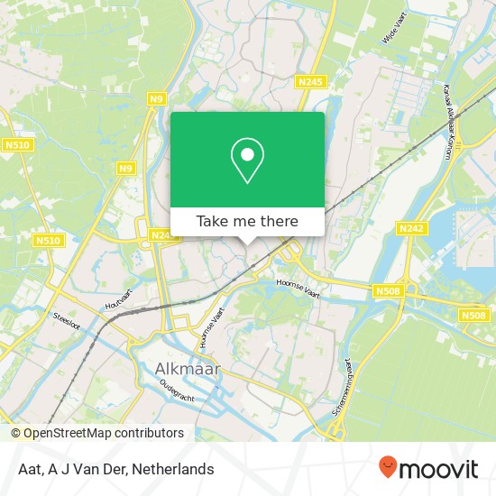 Aat, A J Van Der map