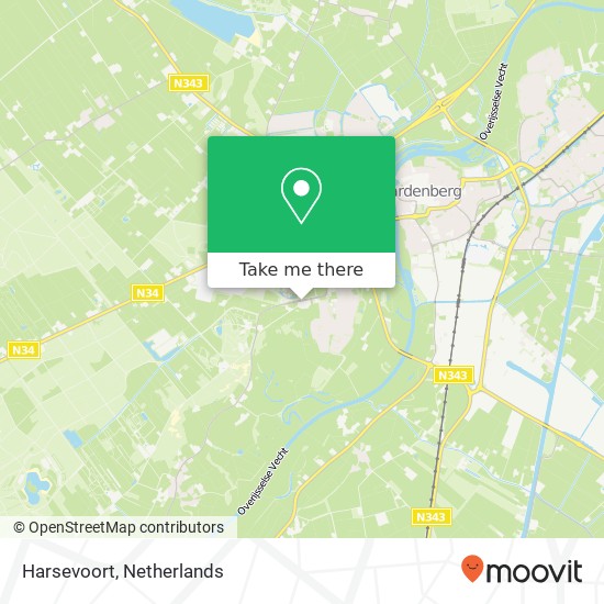 Harsevoort map